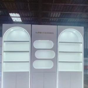 Vitrine de présentation de produits pour salon de beauté, présentoir de produits de soin de la peau, armoire à maquillage, étagère de rangement, personnalisation haut de gamme - Product Image 5
