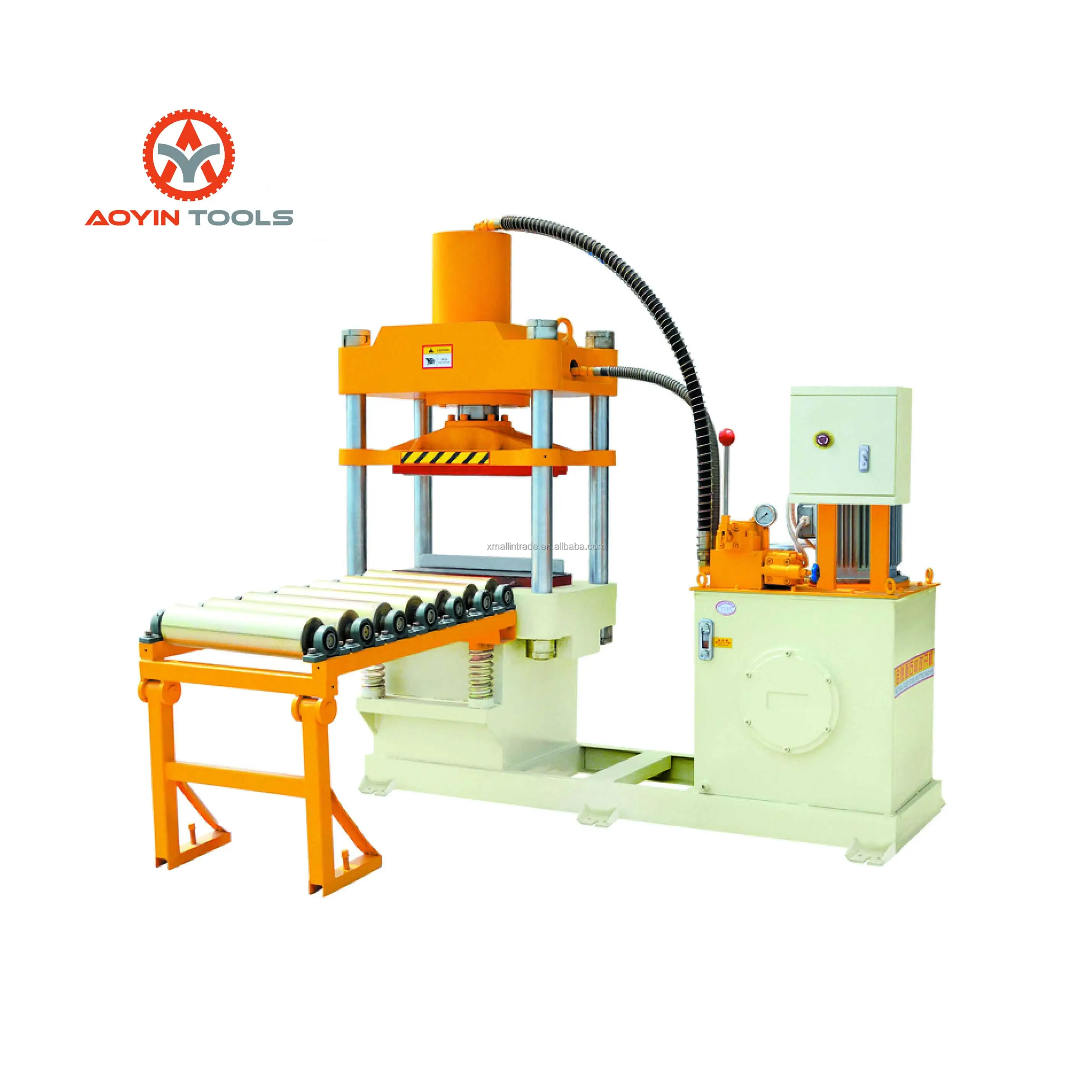 Hydraulic Saw-cut Face Stone Splitting and Stamping Machine specially for splitting stone with alloy moulds