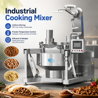 Marmite à inclinaison planétaire automatique de bonne qualité avec mélangeur bouilloire de cuisson électrique avec agitateur pour sauce à la viande