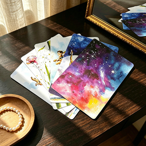 Jeu de cartes de tarot fantastiques, impression couleur, finition brillante, coins arrondis, emballage en boîte cadeau, collection de racontage d'histoires, Risinggame - Product Image 3