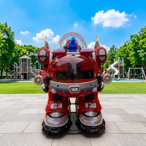 Robot Guerrier Électrique de Haute Qualité pour Jeu Extérieur, Machine de Combat Mech, Construction en Fibre de Verre pour Parc Urbain, 2 <span class=keywords><strong>Riders</strong></span> - Product Image 4