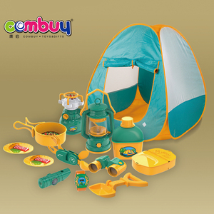 Outils de cuisine pour enfants, jeux d'extérieur, exploration naturelle, <span class=keywords><strong>maison</strong></span> à assembler, tente, jouets de camping pour enfants - Product Image 2