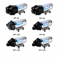 Pompe à diaphragme auto-amorçante 24V 35PSI 5LPM AC pour eau, gaz, marine, camping-car, bateau, cuisine, système de salle de bain