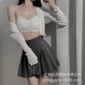 Sexy strapless camisole bra with padded bra straps, a seductive and alluring short style with a backless design, perfect for - Product Image 5