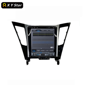XYstar Máy Phát Dvd Xe Hơi Âm Thanh Nổi Định Vị Gps Android 10.4 Inch Phong Cách Tesla Cho Hyundai Sonata 6 YF 2009 - 2014 DSP - Product Image 3
