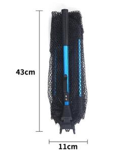 Guadini da pesca portatili telescopici pieghevoli in lega di alluminio - Product Image 6