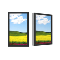 Pantalla LED de Aluminio Personalizada para Exteriores, Resistente al Agua IP65, Cartel Colgante, Reproductor de Publicidad para Alumbrado Público 4K HD, para Empresas y Hospitales