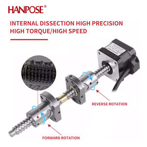 มอเตอร์บอลสกรู Hanpose 1.3a 42HB34-1204-162 ขนาด 34 มม. <span class=keywords><strong>Nema</strong></span> <span class=keywords><strong>17</strong></span> เหมาะสำหรับเครื่องจักรทางการแพทย์ มอเตอร์สเต็ปเปอร์ความเร็วสูงแบบบอลสกรู - Product Image 4