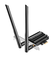 Tarjeta de Red Inalámbrica AX5400 WIFI 6E PCI-E, 5400Mbps, MTK7922, 802.11AX, 3 Bandas, 2.4G/5G/6Ghz, PCIE, Adaptador WIFI y Bluetooth 2 en 1