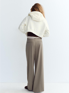 <span class=keywords><strong>Pantaloni</strong></span> <span class=keywords><strong>da</strong></span> lavoro a vita bassa <span class=keywords><strong>pantaloni</strong></span> <span class=keywords><strong>da</strong></span> lavoro a gamba larga 2025 personalizzati con drappeggio fluido su misura per <span class=keywords><strong>ufficio</strong></span> <span class=keywords><strong>pantaloni</strong></span> <span class=keywords><strong>da</strong></span> lavoro pieghettati per pendolari - Product Image 5