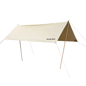 مظلة التخييم, مظلة كبيرة في الهواء الطلق التخييم نزهة الصيد مظلة مقاومة للمطر خيمة للسفر مستطيلة المظلة