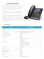 ZYCOO lizone H81 temel VoIP telefon ucuz 2 SIP hesapları ile 128x48 ekran