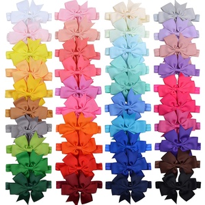 ริบบิ้นโกรเกรน 40 สี ของ OKAY Wholesale โบว์ผูกผมเด็กผู้หญิง ที่คาดผมเด็กอ่อน เครื่องประดับผมสำหรับเด็กแรกเกิดและเด็กเล็ก - Product Image 2