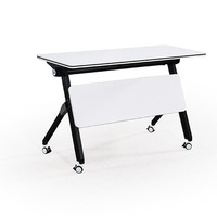 Meubles de salle de conférence, table pliante empilable pour la formation, bureau pour les étudiants