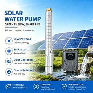 Fast Delivery Durable High Pressure Manual Control Stainless Steel Solar <b>Submersible</b> <b>Pump</b> for Construction Site Dewatering - Product Image 2
