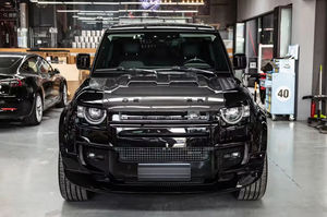 Adecuado para Land Rover <span class=keywords><strong>Defender</strong></span> Body Kit Versión negra completa Accesorio Cubierta <span class=keywords><strong>de</strong></span> rueda <span class=keywords><strong>de</strong></span> repuesto Faldones laterales ligeros Conjunto <span class=keywords><strong>de</strong></span> parachoques <span class=keywords><strong>de</strong></span> arco - Product Image 2