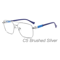 Nouvelle conception, vente en gros, monture optique classique multicolore, lunettes de vue tendance pour hommes, monture Haoya YX9001 CN ZHE, pour tous les visages