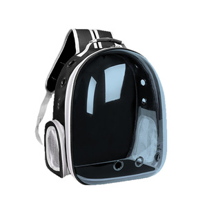 Transportín Transparente, Portátil y Transpirable para Perros y Gatos, de Doble Correa para Hombro, con Cierre de Cremallera y Capacidad para 6.5 kg - Product Image 5