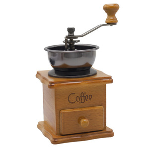 Moulin à café manuel Chef Season Show, en bois, avec mouvement en céramique, réglable, pour le café filtre, la cafetière à piston et le moka pot - Product Image 4
