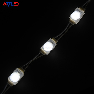 โมดูลไฟ LED IP67 12V พร้อมเลนส์ 2835 SMD พลาสติกขนาดเล็ก ไฟ LED Back Lit 1 โมดูล พิกเซลเดี่ยว สำหรับตัวอักษรดิจิตอล 3 มิติ ขนาดเล็ก - Product Image 5
