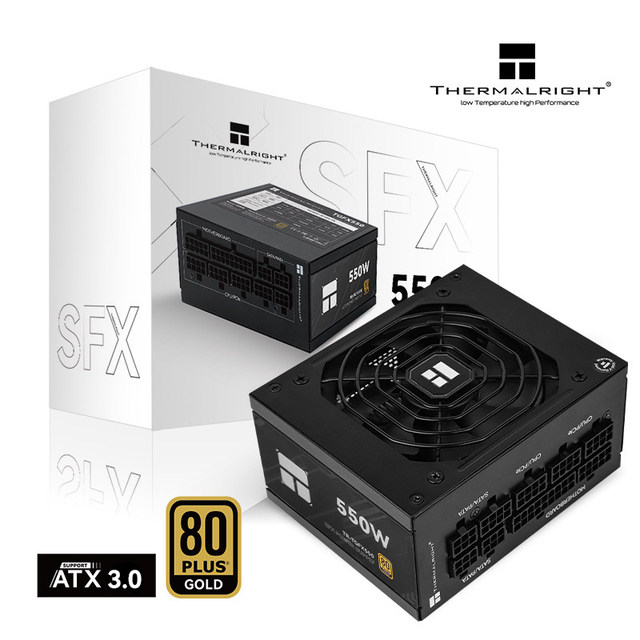 Thermalright TR-TGFX550 550W 80PLUS Gold Full Modular ATX3.1 Desktop Power Supply in Stock Black
