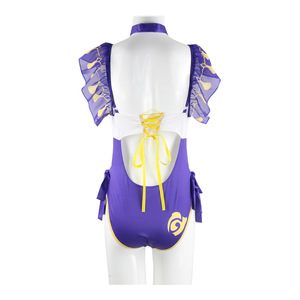 Juego Genshin Impact personaje de dibujos animados <span class=keywords><strong>Lisa</strong></span> Cosplay Sexy traje de baño Halloween chica carnaval fiesta - Product Image 3