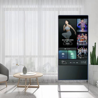 Espejo Mágico Interactivo con Pantalla Táctil para Ejercicios y Entrenamientos, Señalización Digital para Publicidad en Centros Comerciales y Tiendas Minoristas