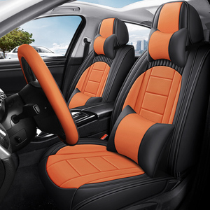 غطاء مقعد سيارة نيمبوس شامل بالكامل، طقم داخلي فاخر من جلد النابا، بتصميم عملي مناسب لجميع المواسم ومعظم موديلات السيارات - Product Image 4