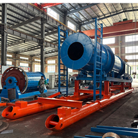 20-60tph Drum putar portabel Trommel Scrubber mesin cuci tambang emas untuk dijual di Afrika