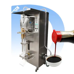 Packaging Sachet Sealing Food Beverage Honey Equipment Ketchup Liquid Filling Mini Heat Vertical Packing jelly making Machine