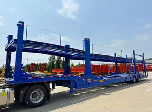 Semirremolque de Acero de Doble Plataforma para Transporte de Automóviles, 2 Ejes, 8 Vehículos - Product Image 3