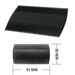 Màu trắng tinh khiết chống Chí Tóc Lược nhựa tốt răng ria mép và râu Lược - Product Image 6