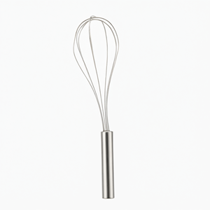 Fouet à œufs en acier inoxydable semi-automatique, mousseur à lait pour la cuisine et la pâtisserie à domicile - Product Image 2