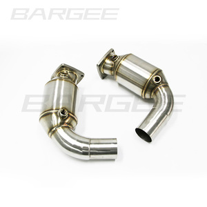 Bargee 3 "304 SS <span class=keywords><strong>Megna</strong></span> Flow tuyau de descente d'échappement pour Porsche 911 991.2 3.0T Carrera 2015-2018 tuyau de descente d'échappement - Product Image 6