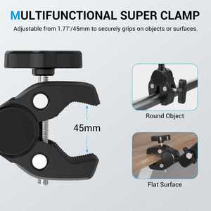 Support de <span class=keywords><strong>fixation</strong></span> rapide pour caméras d'action (GoPro, DJI, Insta360) sur <span class=keywords><strong>guidon</strong></span> de vélo ou moto - Product Image 4