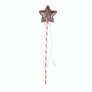 Varita Mágica de Hada con Estrella de Cinco Puntas, Adorno para Disfraces de Princesa, Regalo para Niños, Graduación, Ramadán, Disfraz de Ángel con Lentejuelas, Hecho a Mano - Product Image 3