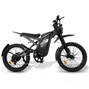 Venta Directa de Bicicleta Todoterreno GT2000, Bicicleta Eléctrica con Llantas Gruesas de 24 Pulgadas, Bicicleta de Montaña Eléctrica con 2000W de Potencia - Product Image 1