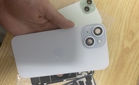 Remplacement complet du boîtier arrière d'origine pour iphone 15 plus boîtier de téléphone portable usagé couvercle de batterie porte couvercle arrière châssis