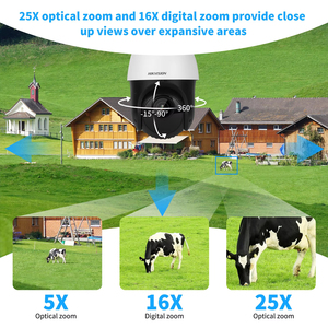 Hikvision DS-2DE7A425IWG1-E 4MP PTZ 360 °   Cámara PTZ AcuSense con Zoom Óptico de 25X, DarkFighter, 200m IR, Detección de Personas y Vehículos - Product Image 5