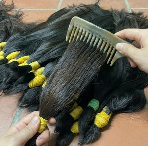 Cheveux Vietnamiens Bruts Double Drawn Prêts à l'Expédition, Nouvelle Arrivée, Lot de Cheveux Humains Vietnamiens Bruts, Grade 12A Vierge - Product Image 1