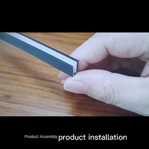 หน้าต่างอลูมิเนียมพลาสติกแบบอัดขึ้นรูปรูปรูปรูปรูปตัวยู - Product Image 6