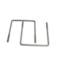 DIN ASME Standard Usine En Gros En Acier Inoxydable SUS304 SUS316 Coude Carré U Forme Boulon Collier De Serrage