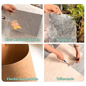 Nouveaux panneaux de pierre écologiques ultra-fins, durables, résistants à l'humidité, en travertin et en <span class=keywords><strong>granit</strong></span>, modernes et flexibles, pour salle de bain et cuisine - Product Image 4