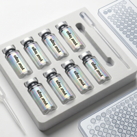 Étiquettes de flacons cosmétiques en stratifié durables de haute qualité 3ml 5ml 8ml 10ml – Autocollants imperméables premium pour la recherche en laboratoire