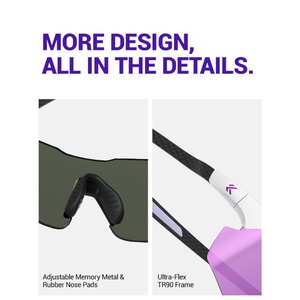 <span class=keywords><strong>Gafas</strong></span> de Ciclismo Fotocromáticas KAPVOE - <span class=keywords><strong>Gafas</strong></span> Deportivas Polarizadas para <span class=keywords><strong>Hombre</strong></span>, <span class=keywords><strong>Gafas</strong></span> de Sol de Diseño con Protección UV400 para Correr y Senderismo - Product Image 2