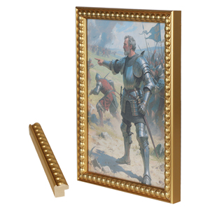 Tường trang trí nội thất Tabletop hiển thị vàng trang trí công phu Vintage 5x7 khung ảnh 5x7 hình ảnh khung với kính thực - Product Image 1