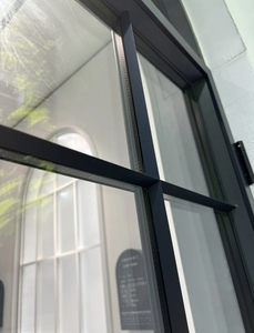 Thép Mái Hiên Cửa Sổ Nhà Máy Nhà Sản Xuất Tùy Chỉnh Sang Trọng Khu Dân Cư Cửa Sổ Thép Thiết Kế Hiện Đại Pháp Phong Cách Mỏng Khung Nhiệt - Product Image 6