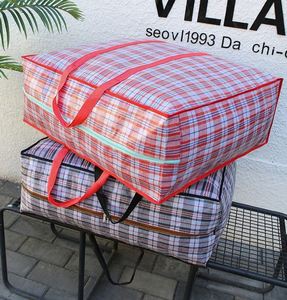 Bolsas de Mudanza Tejidas de PP con Logotipo Impreso, Bolsas de Almacenamiento Extra Gruesas con Asas Reforzadas para Ahorrar Espacio - Product Image 6