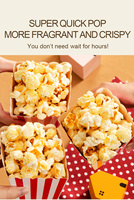 Nouveau Pop Joy Creator Magic Popcorn Automatique Facile à Utiliser