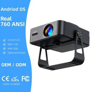 โปรเจคเตอร์เลเซอร์ LED สำหรับเล่นเกมส์ 4K 1080P ระบบ Android 11 จอ LCD โฮมเธียเตอร์ WIFI สำหรับลำโพง HIFI ระยะฉายสั้น 750 ลูเมนส์ อัตโนมัติ - Product Image 1